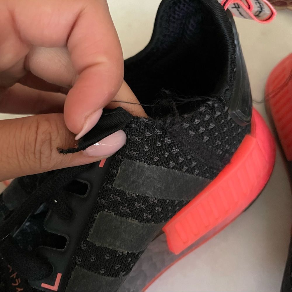 Adidas NMD_R1 'Solar Red'- Size 7 - Picture 4 of 8